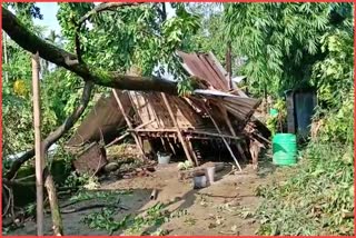 heavy strom at Jonai in Dhemaji