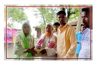 Cloths Distributing Among the Guardainless Woman & Child in Nalbari