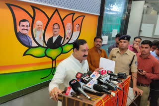 Home Minister Narottam Mishra said