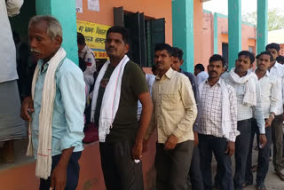 Peaceful voting in Gohad and Mehgaon