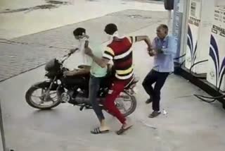 robbery at petrol pump in yamunanagar