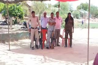 Panchayat voting boycott in Pura of Mahori of Bhind Gohad