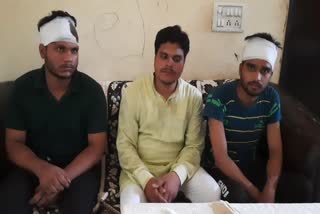भाजपा ओबीसी मोर्चा के महामंत्री पुष्पेंद्र राठौर के घर पर हमला