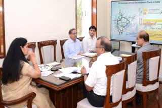 Chief Secretary Usha Sharma held a meeting with the officials