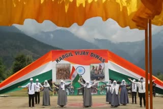 Kargil Vijay Jyoti reached Drugamulla in Kupwara