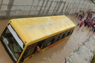 School Bus Stuck