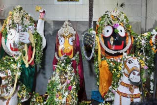 kalki besha of lord jagannath and balabhadra in subarnapur