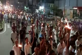 Protest against Agneepath Yojna In Ambala