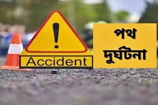 Road accident at Barpeta Road one person died