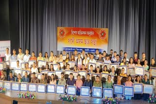 Congratulations ceremony by Sado Assam Students Union