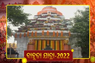 ବାହୁଡା ଯାତ୍ରାରେ ଫୁଲରେ ସଜେଇ ହୋଇଛି ଗୁଣ୍ଡିଚା ମନ୍ଦିର