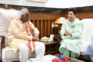 Cong leader Selja meets Haryana Guv after 4 legislators get 'extortion threats'