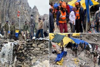 Amarnath cloudburst: ମୃତ୍ୟୁ ସଂଖ୍ୟା 15 କୁ ବୃଦ୍ଧି, ଉଦ୍ଧାର କାର୍ଯ୍ୟ ଜାରି