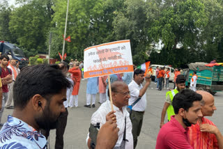 Hindu organization took out Sankalp March in Delhi