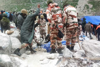 Rescue operations are underway,Cloudburst In Amarnath,Amarnath Yatra 2022,Amarnath yatra began,Amarnath Yatra Latest News,ಅಮರನಾಥ ಬಳಿ ಮೇಘಸ್ಫೋಟ,ಅಮರನಾಥ ಯಾತ್ರೆ ತಾತ್ಕಾಲಿಕ ಸ್ಥಗಿತ,ಮೇಘಸ್ಫೋಟ 2022,ಪವಿತ್ರ ಯಾತ್ರಾತಾಣಗಳು