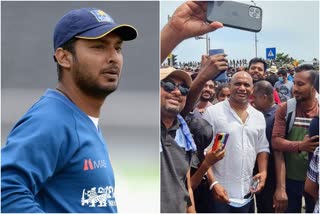 Sanath Jayasuriya  Sanath Jayasuriya support protest against Sri Lanka president Gotabaya  kumar sangakkara  kumar sangakkara support protest against Sri Lanka president Gotabaya  sri lanka president gotabaya rajapaksa  gotabaya rajapaksa  സനത് ജയസൂര്യ  സനത് ജയസൂര്യ ട്വീറ്റ്  കുമാര്‍ സംഗക്കാര  ഗോത്തബയ രജപക്‌സെ