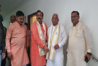 BJP state president Madan Kaushik reached Rudrapur
