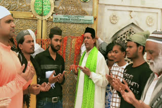 Prayer for Amarnath pilgrims in Ajmer Sharif Dargah