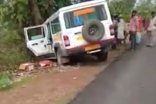 Road accident in Chittorgarh