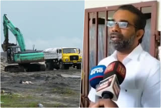 alappuzha thottappally  thottappally black sand mining  അമ്പലപ്പുഴ എംഎൽഎ  തോട്ടപ്പള്ളി കരിമണല്‍ ഖനനം  ആലപ്പുഴ സിപിഐ