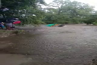 Bijapur truck full of PDS rice washed away