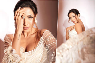 Malaika Arora in saree  Malaika Arora in ivory saree  Malaika Arora latest news  Malaika Arora latest pictures  Malaika Arora hot pics  Malaika Arora photos  Malaika Arora saree looks  Malaika Arora  Malaika Arora in mini white dress  മലൈക അറോറ  മലൈക അറോറ ഫോട്ടോസ്  മലൈക അറോറ ഫോട്ടോഷൂട്ട്