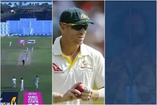 SL Vs AUS  Stump Mic Captures David Warner s Epic Message To Journalist  David Warner  Sri Lanka vs Australia  Angelo Mathews  എയ്ഞ്ചലോ മാത്യൂസ്