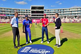 cricket  IND vs ENG 3rd T20  England won the toss  decided to bat against India  rohit sharma  टी20 मैच  इंग्लैंड  भारतीय टीम