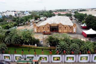 All set for big ticket AIADMK meet to pick Palaniswami as supremo  OPS camp stoutly opposing the meeting to pick Palaniswami as the top leader  General Council sidelined OPS  Edappadi K Palaniswami  AIADMK meet to pick Palaniswami as supremo  എഐഎഡിഎംകെ അമരത്തേക്ക് പളനി സ്വാമി  ഒ പനീർസെൽവം  ജനറൽ കൗൺസിൽ യോഗം ഇന്ന്  മദ്രാസ് ഹൈക്കോടതി വിധി  എഐഎഡിഎംകെ ജനറൽ കൗൺസിൽ യോഗം  എഐഎഡിഎംകെ ജനറൽ കൗൺസിൽ യോഗം മദ്രാസ് ഹൈക്കോടതി വിധി  ഒ പനീർസെൽവം ഹർജി  എടപ്പാടി പളനിസ്വാമി ഹർജി