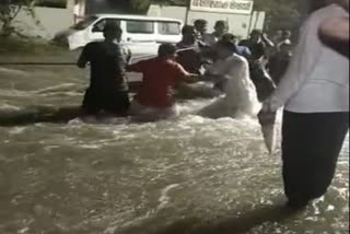 Flood like situation due to heavy rains in Gujarat Rain Visuals