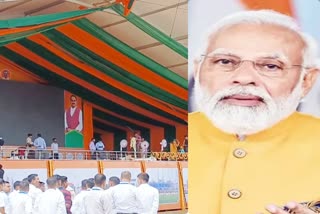 Prime Minister Narendra Modi in deoghar
