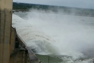 Sriram sagar project 15 gates open video