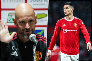 Ronaldo "not for sale  " Man United manager Ten Hag says  Ten Hag  cristiano ronaldo transfer news  football transfer news  man united  manchaster united pre season  റൊണാള്‍ഡോ  റൊണാള്‍ഡോ ട്രാന്‍സ്‌ഫര്‍  മഞ്ചസ്‌റ്റര്‍ യുണൈറ്റഡ് കോച്ച്  എറിക് ടെൻ ഹാഗ്  പ്രീമിയര്‍ ലീഗ്  ക്രിസ്‌റ്റ്യാനോ റൊണാള്‍ഡോ