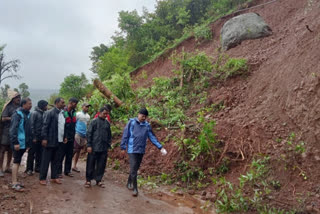 landslide in patan