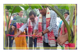 mla-lawrence-islary-laid-the-foundation-stone-at-kokrajhar