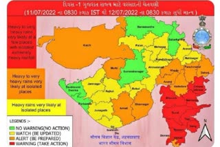 Monsoon Gujarat 2022: ભરૂચમાં બે દિવસ માટે રેડ એલર્ટ આપવામાં આવ્યું