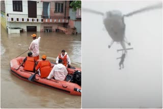 Gujarat flood: ସ୍ଥିତି ଅଣାୟତ, ନଦୀକୂଳରୁ 16 ଜଣଙ୍କୁ ଏୟାରଲିଫ୍ଟ କଲା କୋଷ୍ଟଗାର୍ଡ