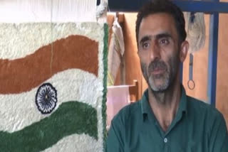 Kashmir-based artisan makes first carpet with national flag design in valley