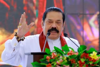 Rajapakse Returned from the Airport after Protests by Authorities in Sri Lanka
