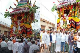 anjaneya swamy brahma rathotsava in Tumakuru