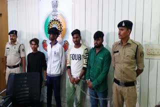 Accused of murder and robbery of watchman in Raipur