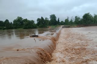 Thirty villages of Kanker Koylibeda affected by flood