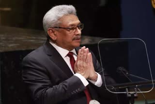 Sri Lanka political crisis President Gotabaya Rajapaksa left the country before resigning reached Maldives