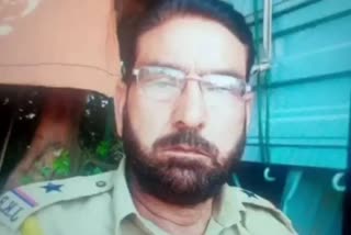 police officer shot dead in lal bazar srinagar