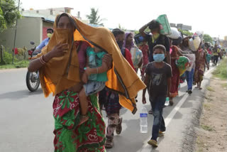 The migrant workers hail from Sonua block of Chaibasa and were forced by a contractor to work at the spinning mill