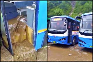 Rain water entered in HRTC buses