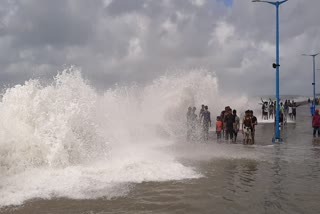 Tidal Wave In Digha news