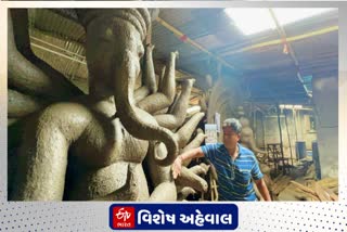 ગણપતિ ઉત્સવ બંગાળી મૂર્તિકારો માટે સુરત છે કર્મભૂમિ