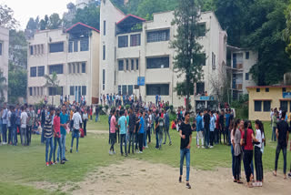 Students beaten professor in Garhwal University