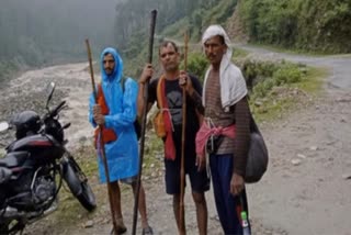 Rivers in spate due to heavy rains in Uttarakhand